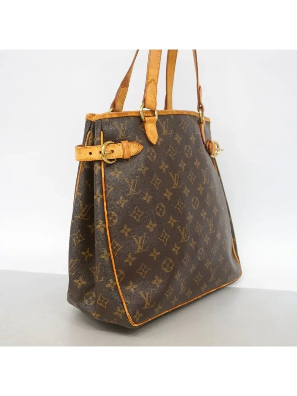 Louis Vuitton Tote Bag Monogram Batignolles Vertical Brown